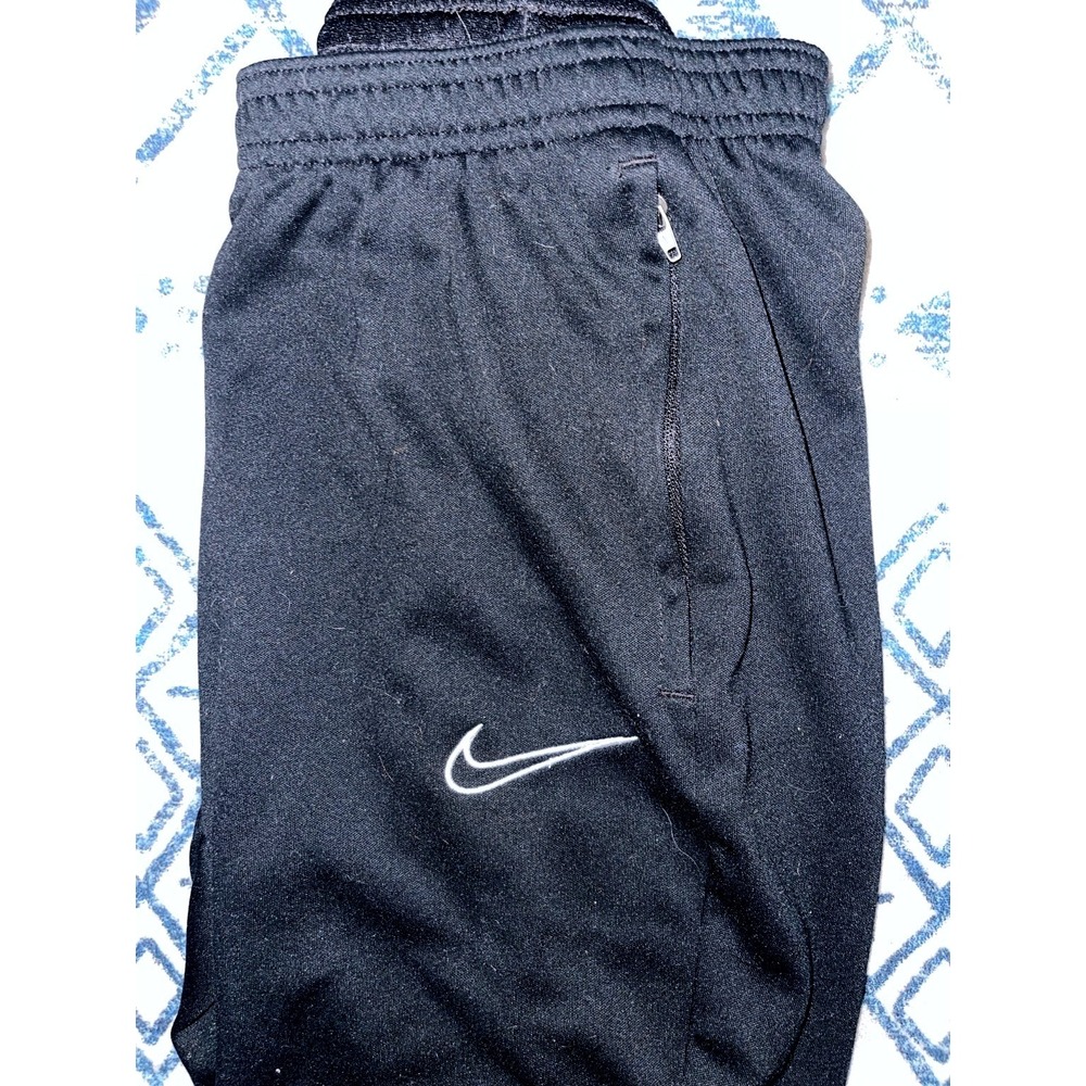 Nike Dri-FIT Essential Women's Running Pants Black Reflective Zip XS - Picture 5 of 5